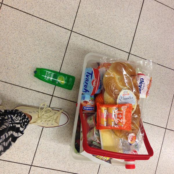 Photo taken at Billa by Danica P. on 4/30/2013