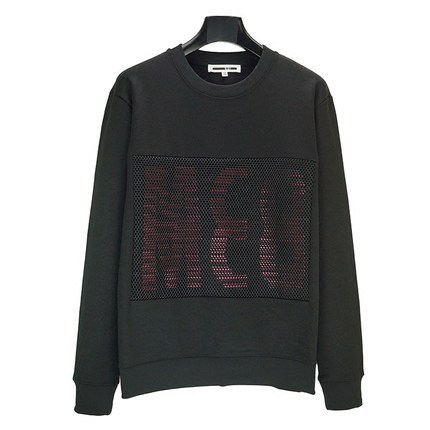 正品 MCQ 麦昆 16春夏男士网纱撞色套头卫衣 348190-RGR31