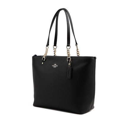 【欧洲专柜同款】COACH/蔻驰女包 托特黑色单肩手提包包现货36600 【欧洲专柜同款】COACH/蔻驰女包 托特黑色单肩手提包包现货36600