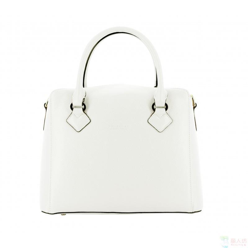 POURCHET 法国宝榭Cassetta 系列 手提包 白色 86006
