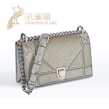 Dior迪奥dior女包16春款镜面小牛皮亮片刺绣单肩包M0421PSNK M090 Dior迪奥dior女包16春款镜面小牛皮亮片刺绣单肩包M0421PSNK M090