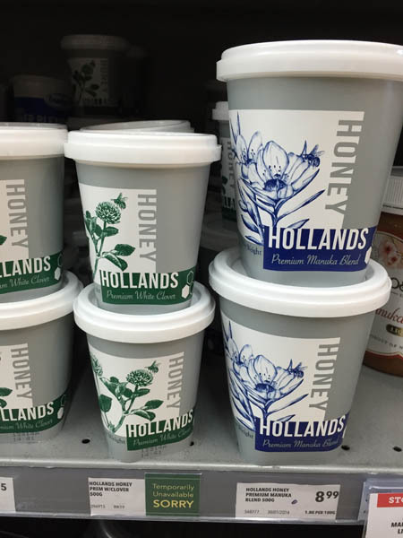 Hollands 蜂蜜
