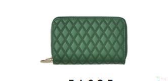POURCHET 法国宝榭Victoria系列 钱包 绿色 51025 POURCHET 法国宝榭Victoria系列 钱包 绿色 51025