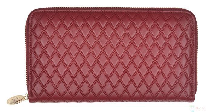 POURCHET 法国宝榭Victoria系列 手拿包 胭脂红 51026 POURCHET 法国宝榭Victoria系列 手拿包 胭脂红 51026