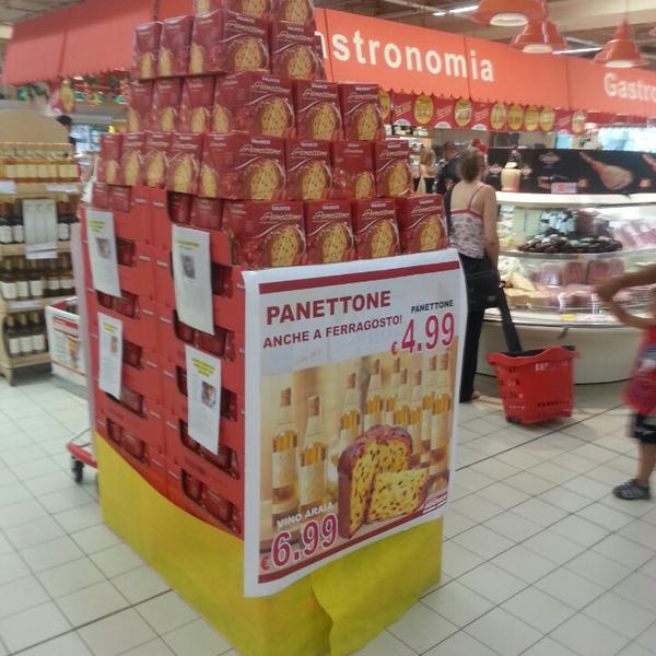 Photo taken at Auchan by Luigi S. on 8/10/2013