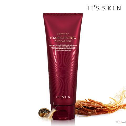 its skin伊思 伊思红参蜗牛洗面奶 洁面膏