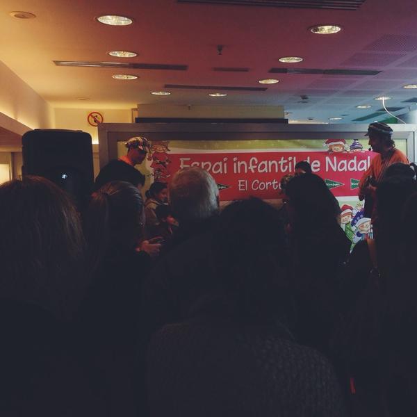 Photo taken at El Corte Inglés by fernando p. on 12/22/2013