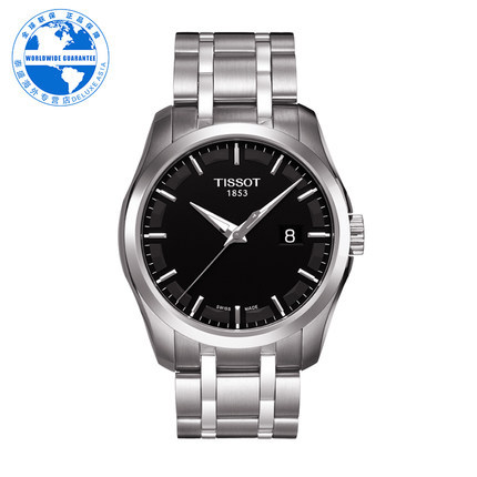 Tissot/天梭 酷图系列时尚潮流黑盘石英男表T035.410.11.051.00