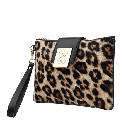 GUESS盖尔斯女士腕包 手拿豹纹零钱包2015新款女包SWJACLL5463