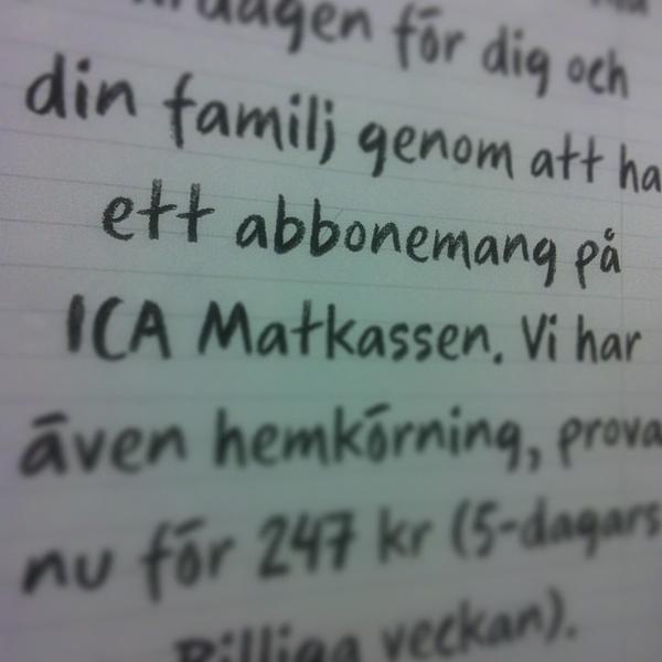 Photo taken at ICA Supermarket by Carl L. on 9/13/2013