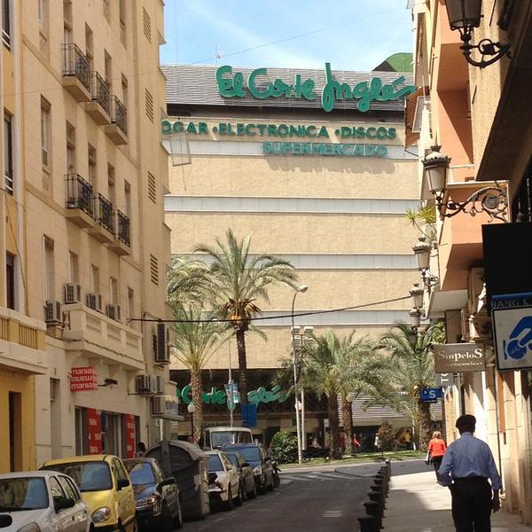 Photo taken at El Corte Inglés - Ropa by Thierry S. on 5/9/2013