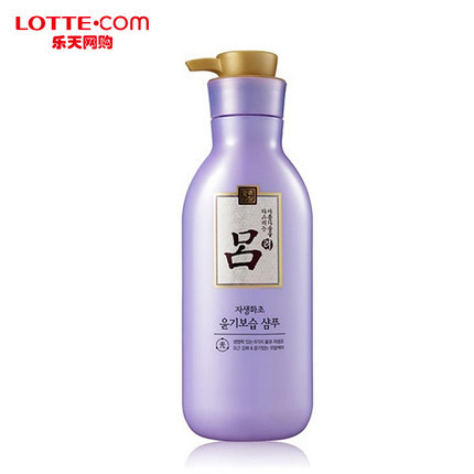 乐天网购RYOE吕韩国正品直邮粉紫吕滋生花草滋润洗发水500ml