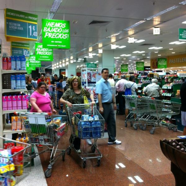 Photo taken at El Corte Inglés by Luis G. on 6/8/2012