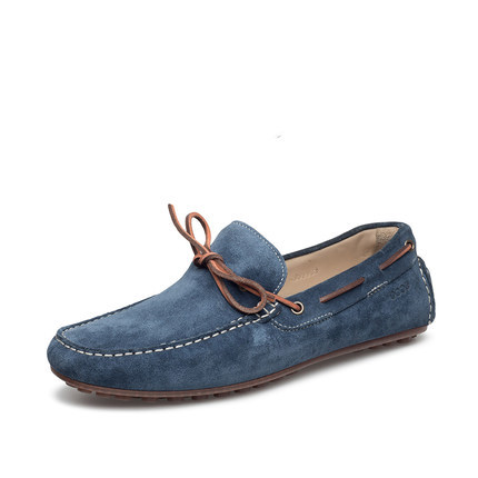 ecco爱步代购男鞋商务休闲鞋套脚豆豆鞋英国直邮581104