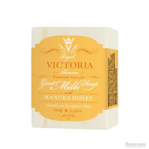 澳大利亚进口羊奶蜂蜜皂-Royal Victoria皇家维多利亚 羊奶麦卢卡蜂蜜香皂100g 澳大利亚进口羊奶蜂蜜皂-Royal Victoria皇家维多利亚 羊奶麦卢卡蜂蜜香皂100g