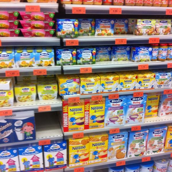 Photo taken at Mercadona by Angel S. on 4/2/2013