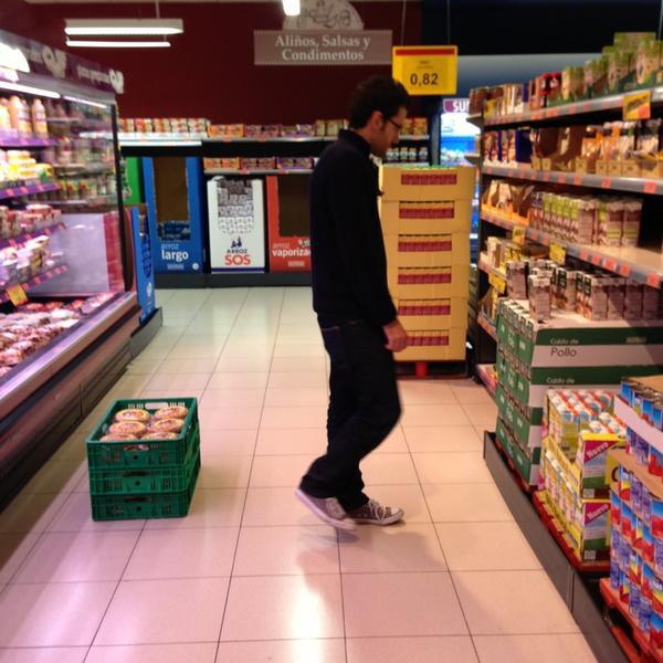 Photo taken at Mercadona by Laura M. on 5/20/2013