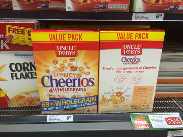 澳大利亚进口麦片-Uncle Tobys麦片 健康麦片 营养麦片640g