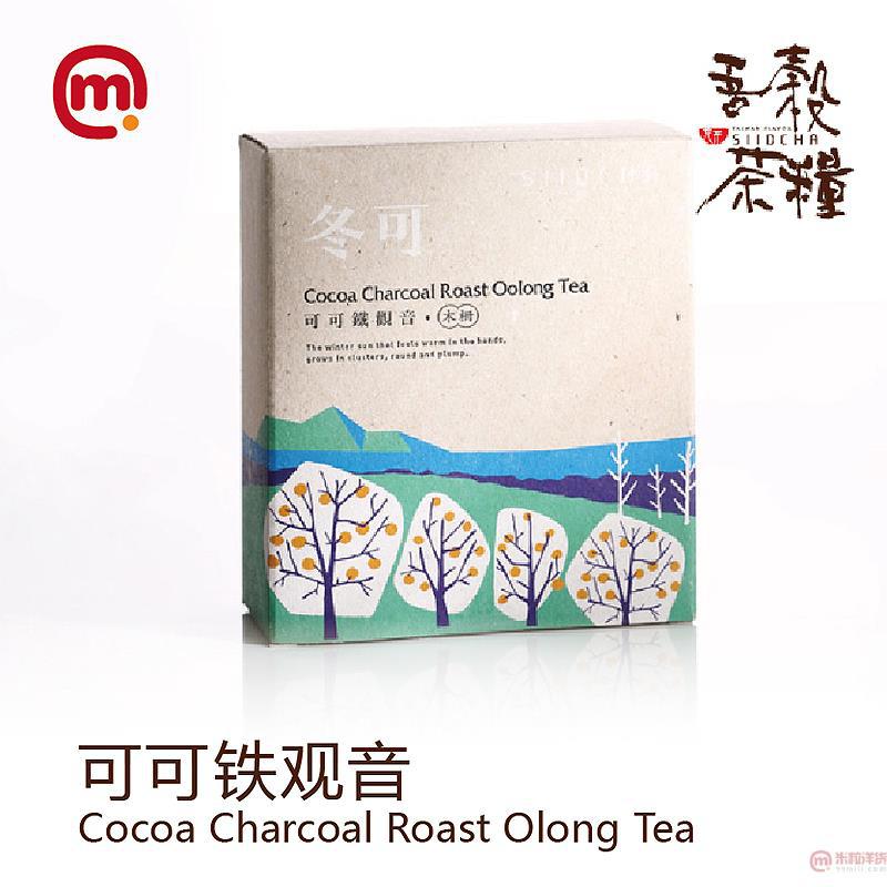 中国台湾 SIIDCHA-吾谷茶粮擂茶饮品系列(可可铁观音)-6入/盒
