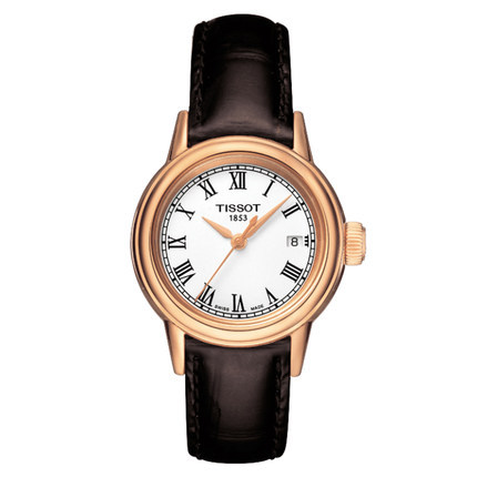 全球联保 新品瑞士天梭卡森系列石英女表T085.210.36.013.00