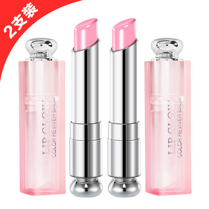 Dior迪奥 粉漾魅惑润唇膏3.5g 智能变色唇膏 2支组合装