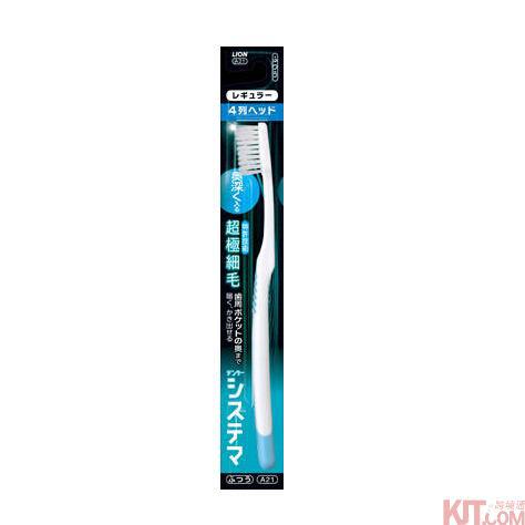 日本进口细毛标准牙刷-狮王 DENTOR SYSTEMA 4列细毛标准牙刷 日本进口细毛标准牙刷-狮王 DENTOR SYSTEMA 4列细毛标准牙刷