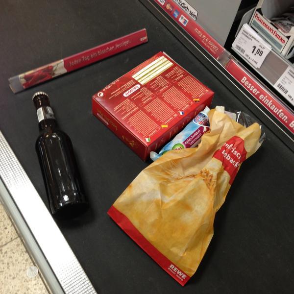 Photo taken at REWE by Thore L. on 5/2/2013