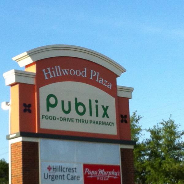 Photo taken at Publix Super Market at Hillwood Shopping Center by Andrea on 4/23/2013