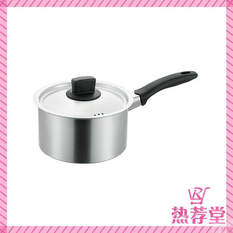 日本创燕 不锈钢单柄煮锅带锅盖 18cm SE03 日本创燕 不锈钢单柄煮锅带锅盖 18cm SE03