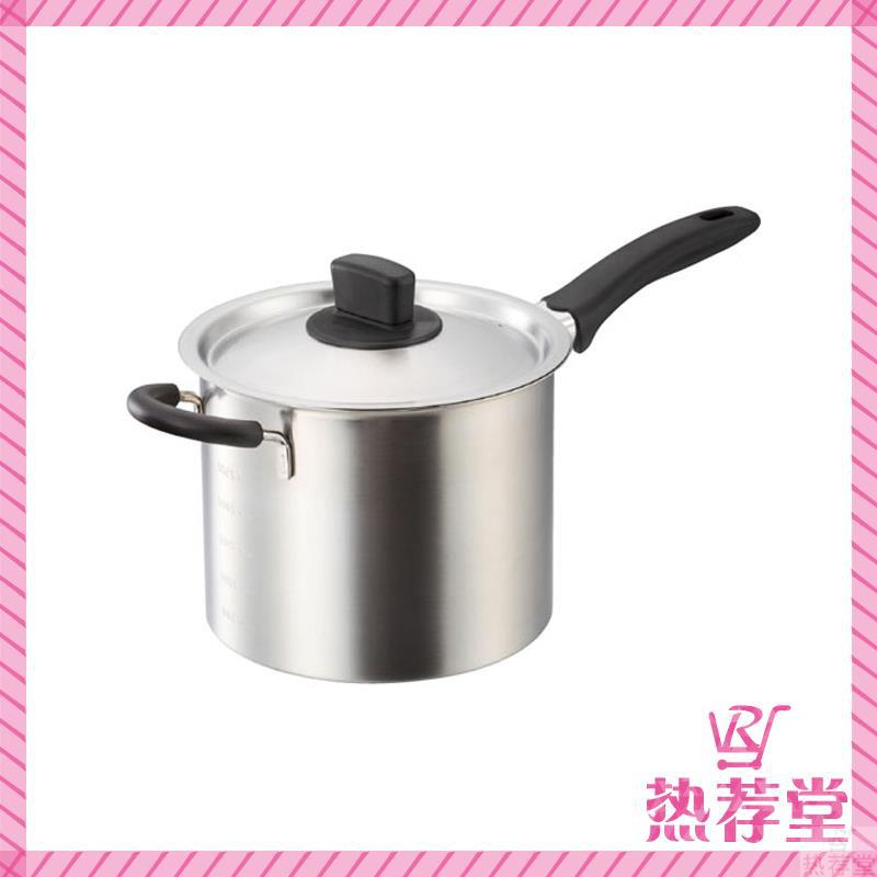 日本创燕 不锈钢单柄深款型煮锅带锅盖 18cm SE10 日本创燕 不锈钢单柄深款型煮锅带锅盖 18cm SE10