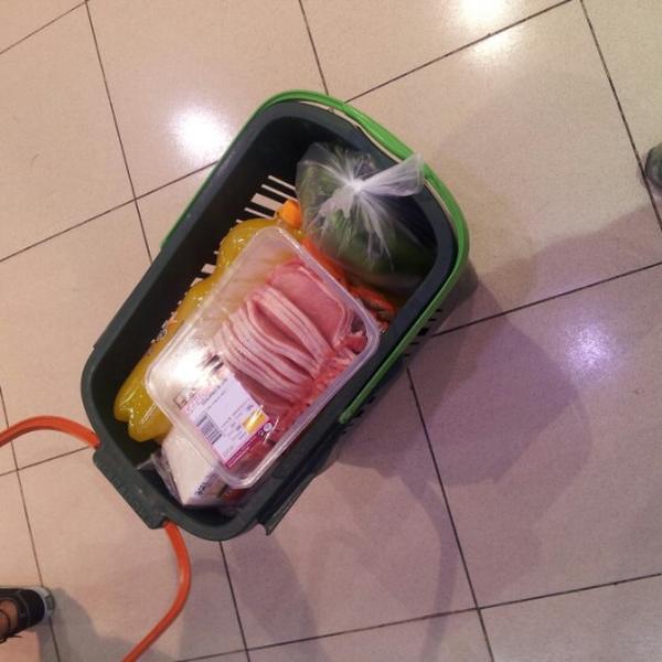 Photo taken at Mercadona by Guillermo M. on 9/8/2012