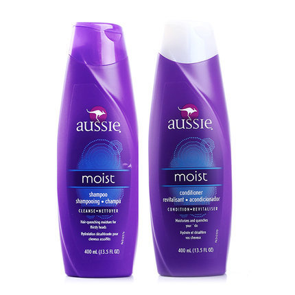 美国正品Aussie袋鼠 滋润保湿洗发水+护发素400ml*2 组合套装 美国正品Aussie袋鼠 滋润保湿洗发水+护发素400ml*2 组合套装