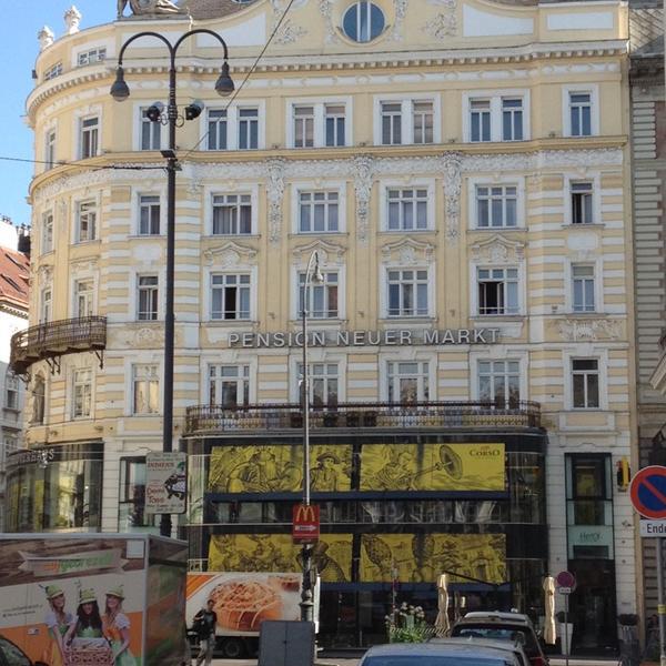 Photo taken at Billa Corso Herrnhuterhaus by Ni-on S. on 6/23/2014