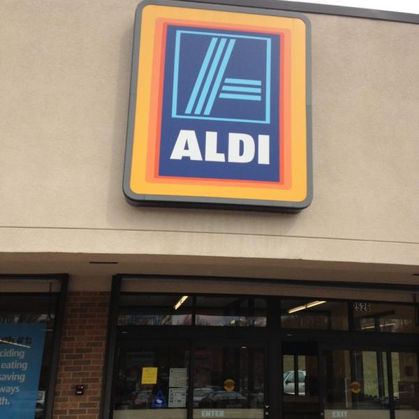 Photo taken at Aldi by Jimmy S. on 2/12/2013