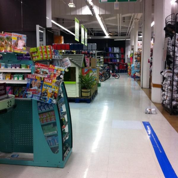 Photo taken at Carrefour by Sebastien M. on 6/22/2012