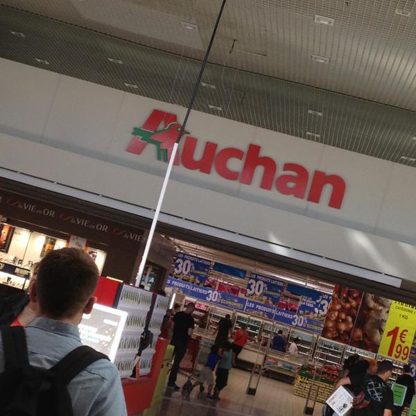 Photo taken at Auchan by Presto Y. D. on 6/6/2013
