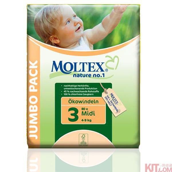 德国进口宝宝纸尿裤-MOLTEX 纸尿裤 M(4-9KG) 80片装 大包装 单价更优惠 德国进口宝宝纸尿裤-MOLTEX 纸尿裤 M(4-9KG) 80片装 大包装 单价更优惠