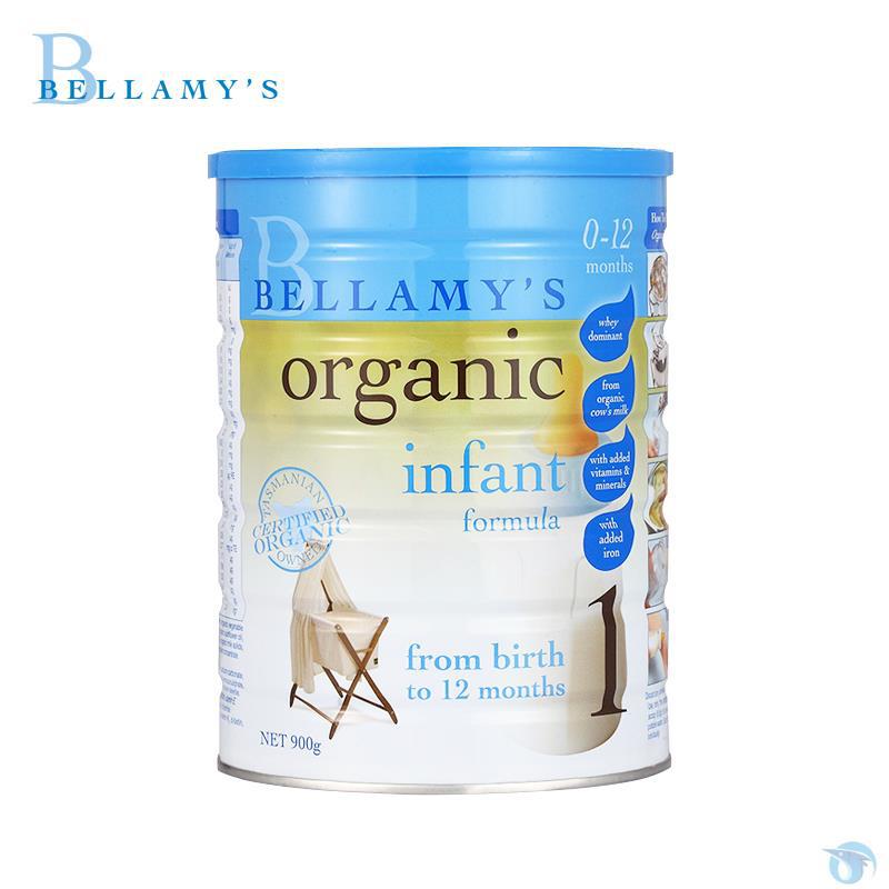 Bellamys澳大利亚贝拉米organic1段900g(900g_罐装) Bellamys澳大利亚贝拉米organic1段900g(900g_罐装)