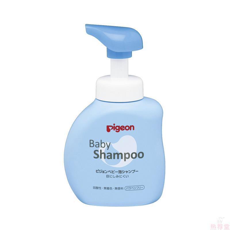 日本原装 贝亲 低刺激婴儿泡沫洗发水 350mL