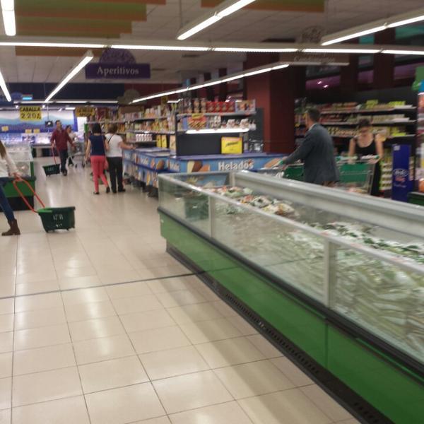 Photo taken at Mercadona by Daniel P. on 4/8/2014