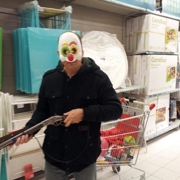 Photo taken at Carrefour by Philippe P. on 3/1/2013-法国尼斯罗屈埃比利埃街 Photo taken at Carrefour by Philippe P. on 3/1/2013