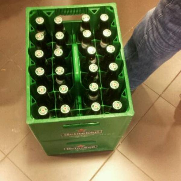 Photo taken at Albert Heijn by Zorr0theOne on 1/21/2012