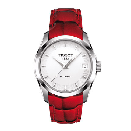 瑞士手表 天梭女表 手表女 机械表 皮带表T035.207.16.011.01