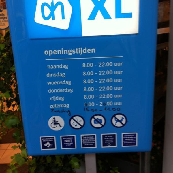 Photo taken at Albert Heijn XL by Mars M. on 2/7/2011
