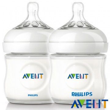 [PHILIPS AVENT] 亲乳感PP防胀气奶瓶125ml(2入)