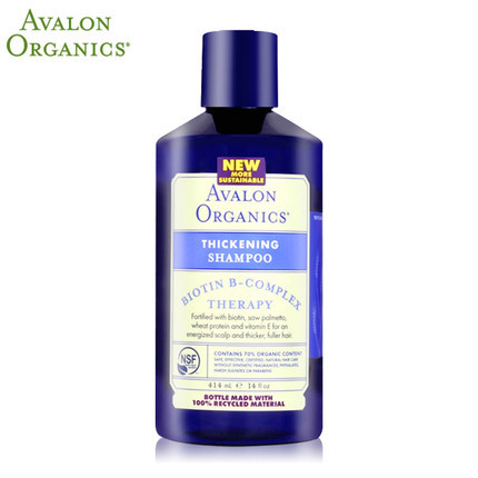 Avalon阿瓦隆健发防掉有机洗发水 无硅油维生素b呵护强韧发丝 Avalon阿瓦隆健发防掉有机洗发水 无硅油维生素b呵护强韧发丝