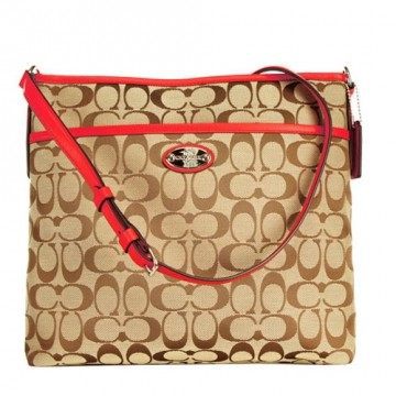 COACH C LOGO 织布圆牌斜背包(多色)F36378