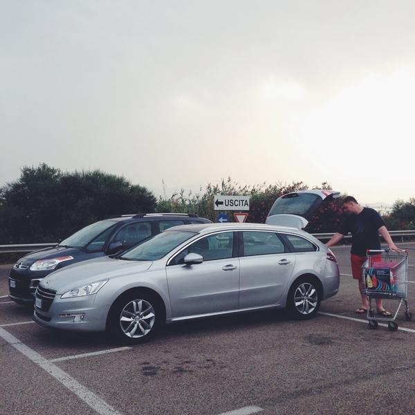 Photo taken at Auchan by Anna M. on 6/24/2014-意大利撒丁岛卡利亚里圣西蒙娜路60 Photo taken at Auchan by Anna M. on 6/24/2014