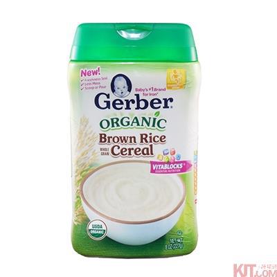 Gerber Graduates嘉宝 糙米全谷物一段 227g