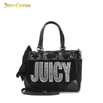 Juicy Couture/橘滋 新款天鹅绒精致女士手提包WHB199 Juicy Couture/橘滋 新款天鹅绒精致女士手提包WHB199